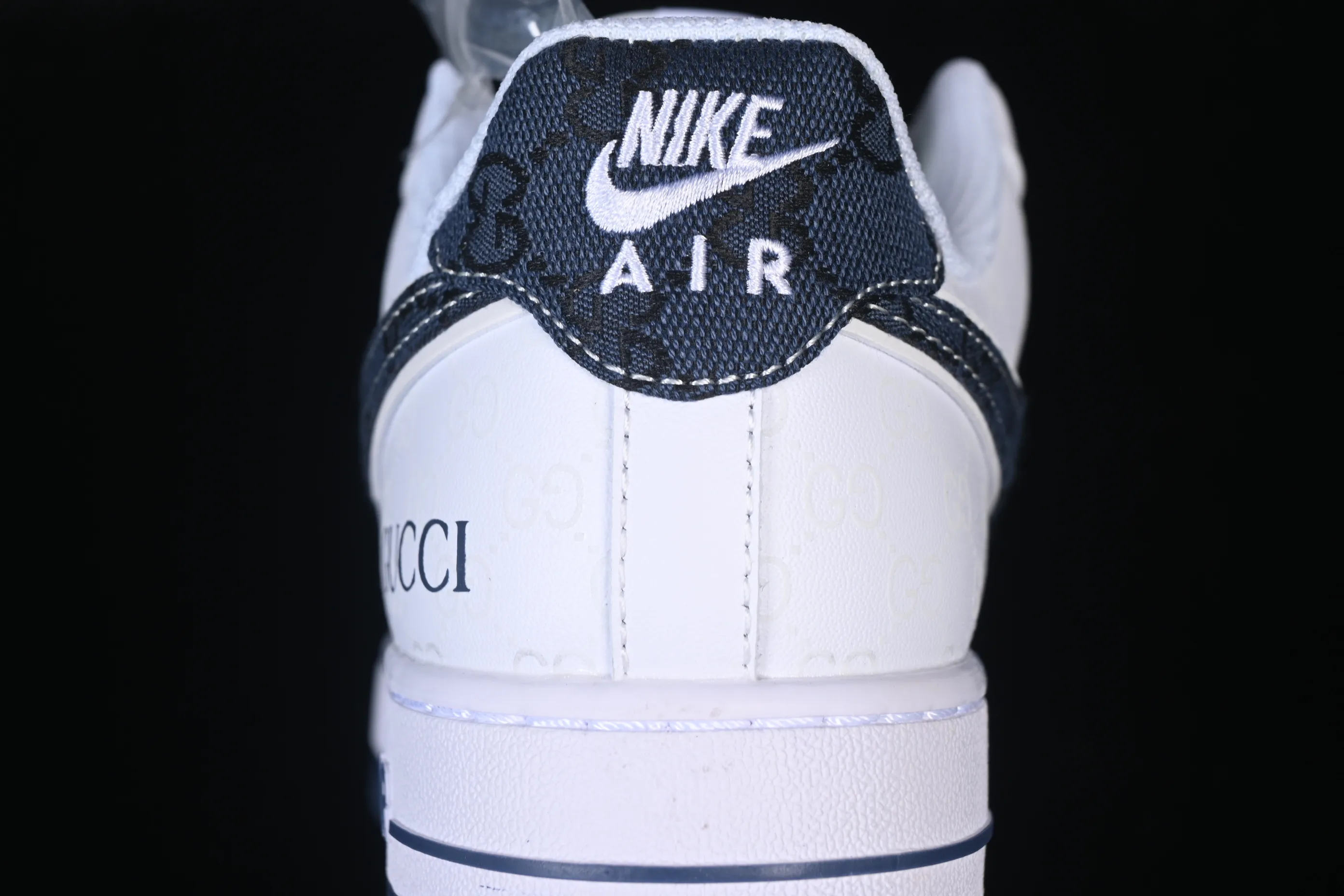 All categories Nk Air Force 1 Air Force series Nk Air Force 1 Low Air Force low-top Nike Air Force 1'07 Low Gucci joint denim blue print Air Force 1 low-top casual sneakers XX3168-196